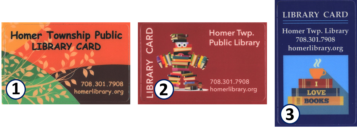 Library Card Design Choices
