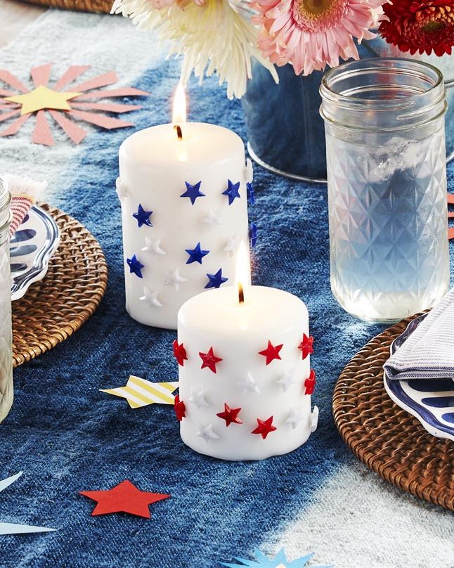 4th of July Candle