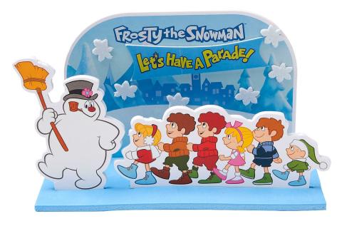 FROSTY THE SNOWMAN FOLLOWED BY SIX KIDS FOAM CRAFTS