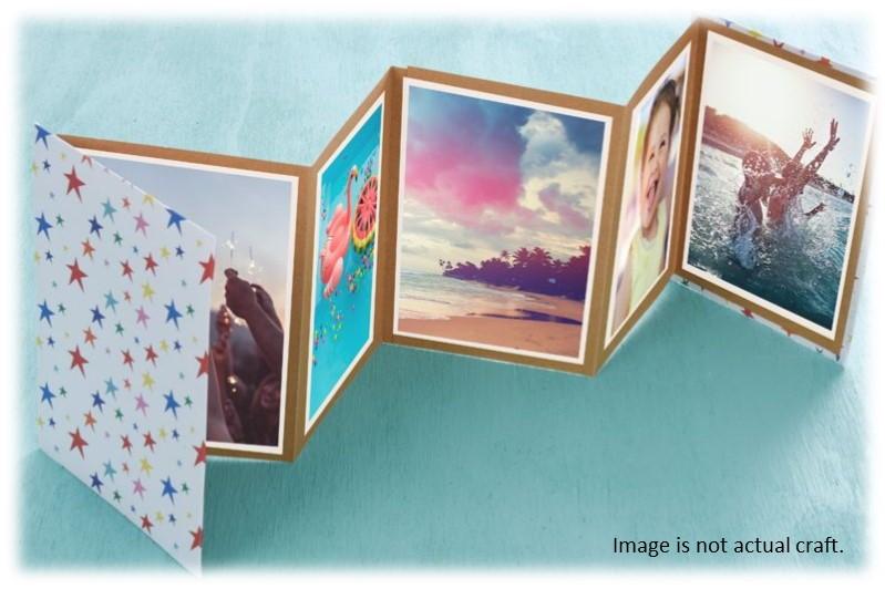 Fold out picture "brag book"