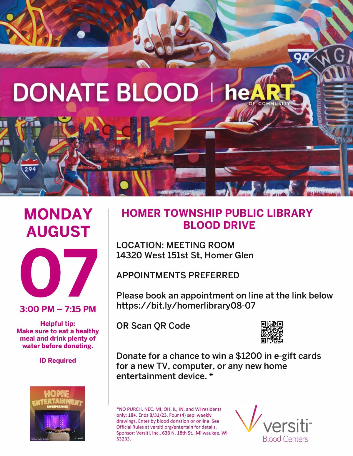 Blood Drive Flyer 