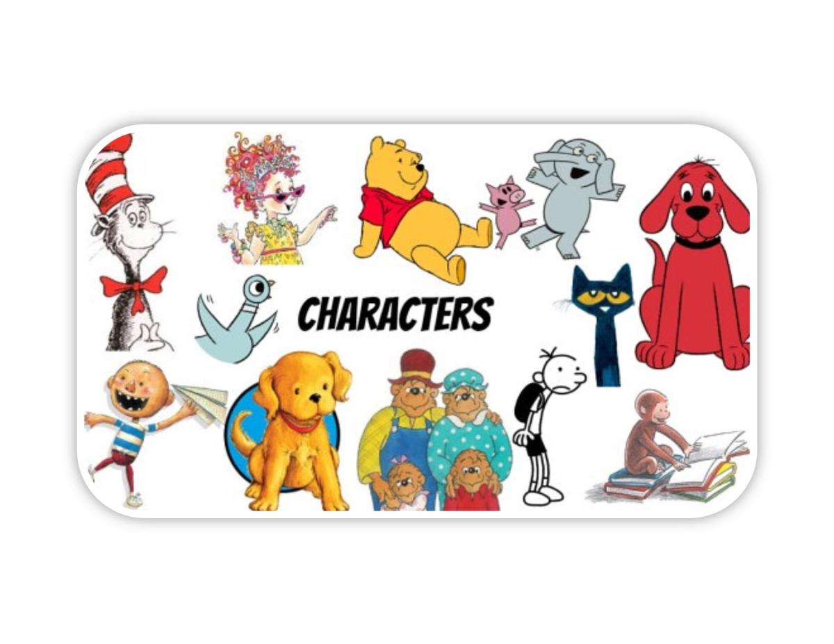 pictures of well known children's book characters