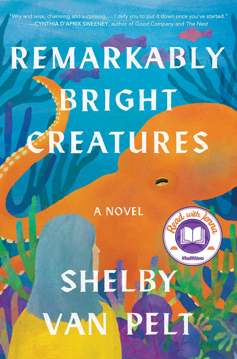 Book cover for Remarkably Bright Creatures by Shelby Van pelt